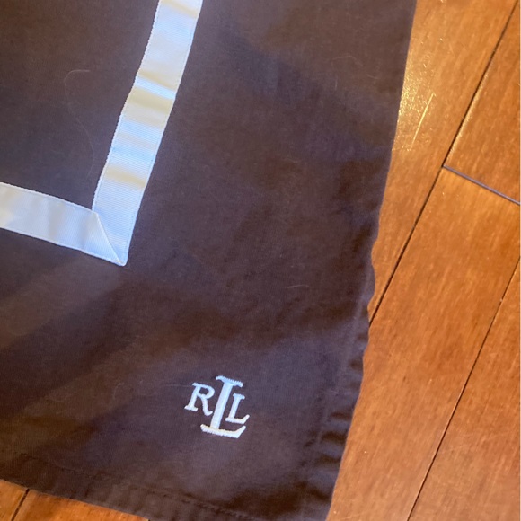 Ralph Lauren 100%Cotton Fabric Shower Curtain - Picture 3 of 4